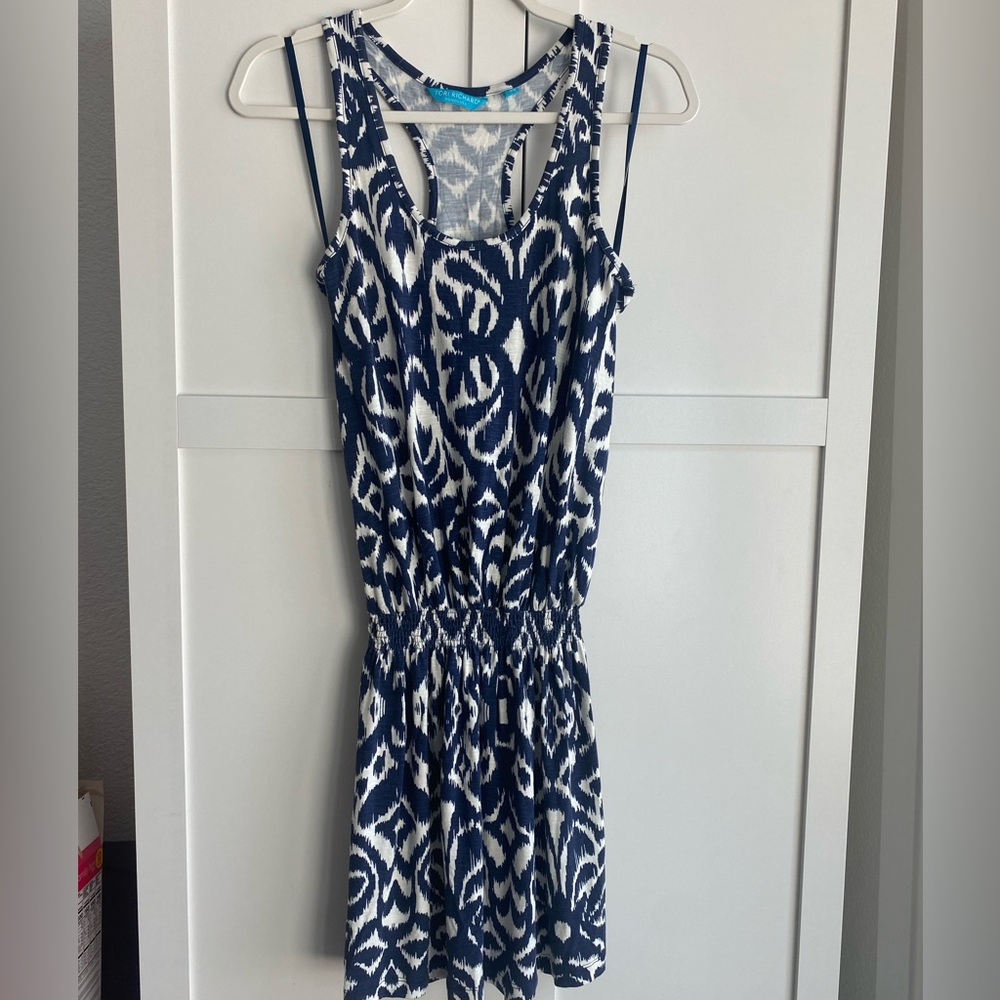 3/$20 Tori Richard gathered waist tank dress